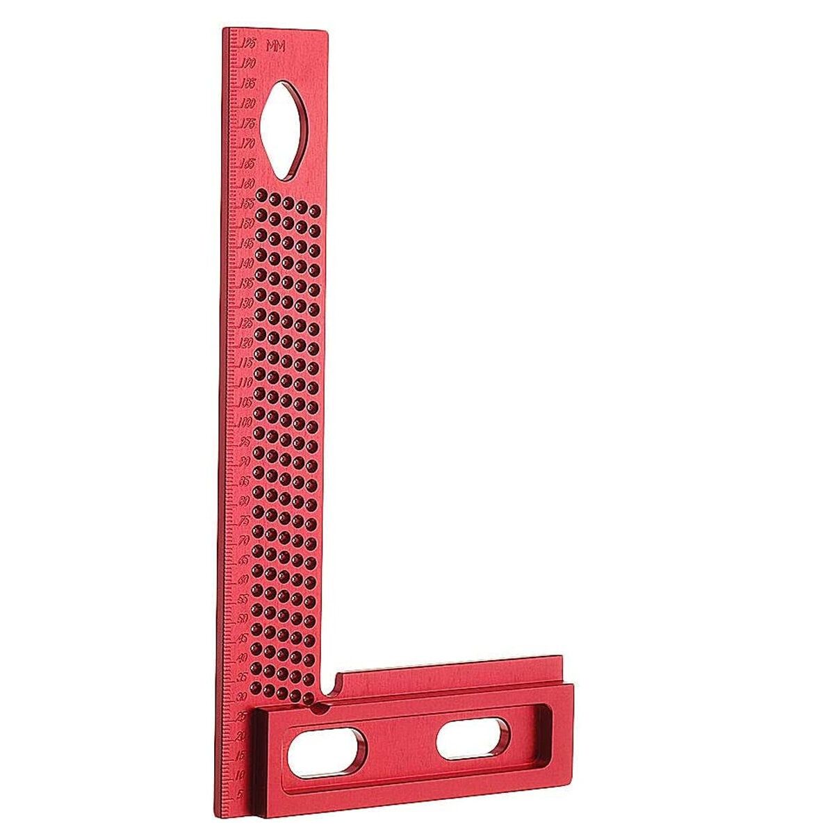 90 Degree Aluminum Alloy Square Ruler With Metric Scale