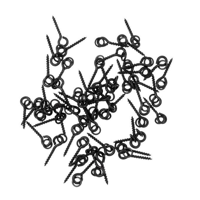 50pcs  Boilies Screw With Solid Ring Bait Tool