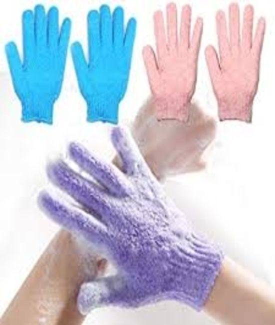 3 Pair Hand Bathing Sponge 