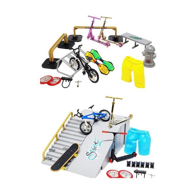 Fingertips Movement Ramp Skateboard Fingerboard