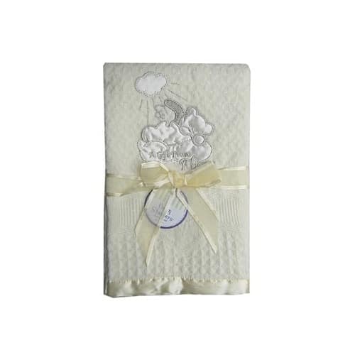 Baby Shawl For New Born Baby - Ivory