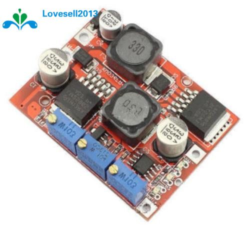 DC-DC Step Up Down Boost Buck Voltage Power Converter Module LM2577S+LM2596S