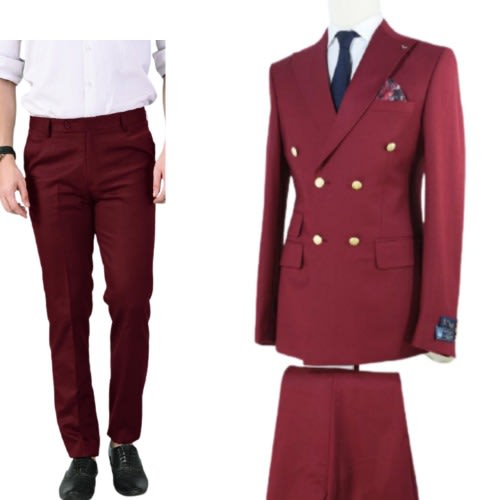 Turkey Designer Double Bracelet Fitted Suit - 2 In 1
