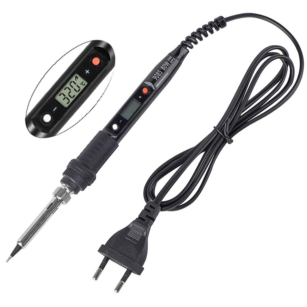 Electric Soldering Irons 220V 80W Adjustable LCD Display