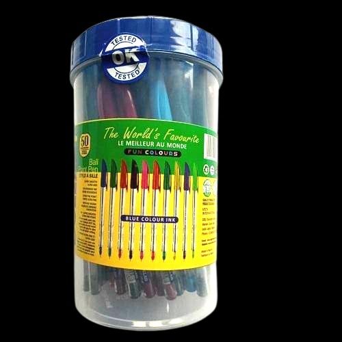 Dollar Ballpoint Blue Pens- 50 Pieces