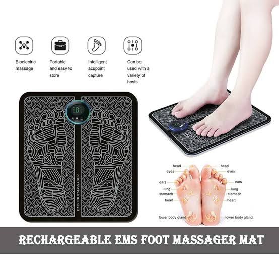 Electric Foot Massager USB EMS Feet Massage Machine