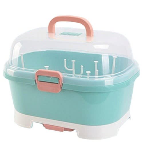 Baby Bottle Storage Drying Rack Box
