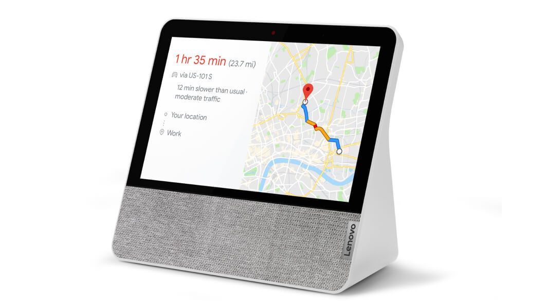 Smart Display 7-Inch With Google Assistant Built-In (Blizzard White)