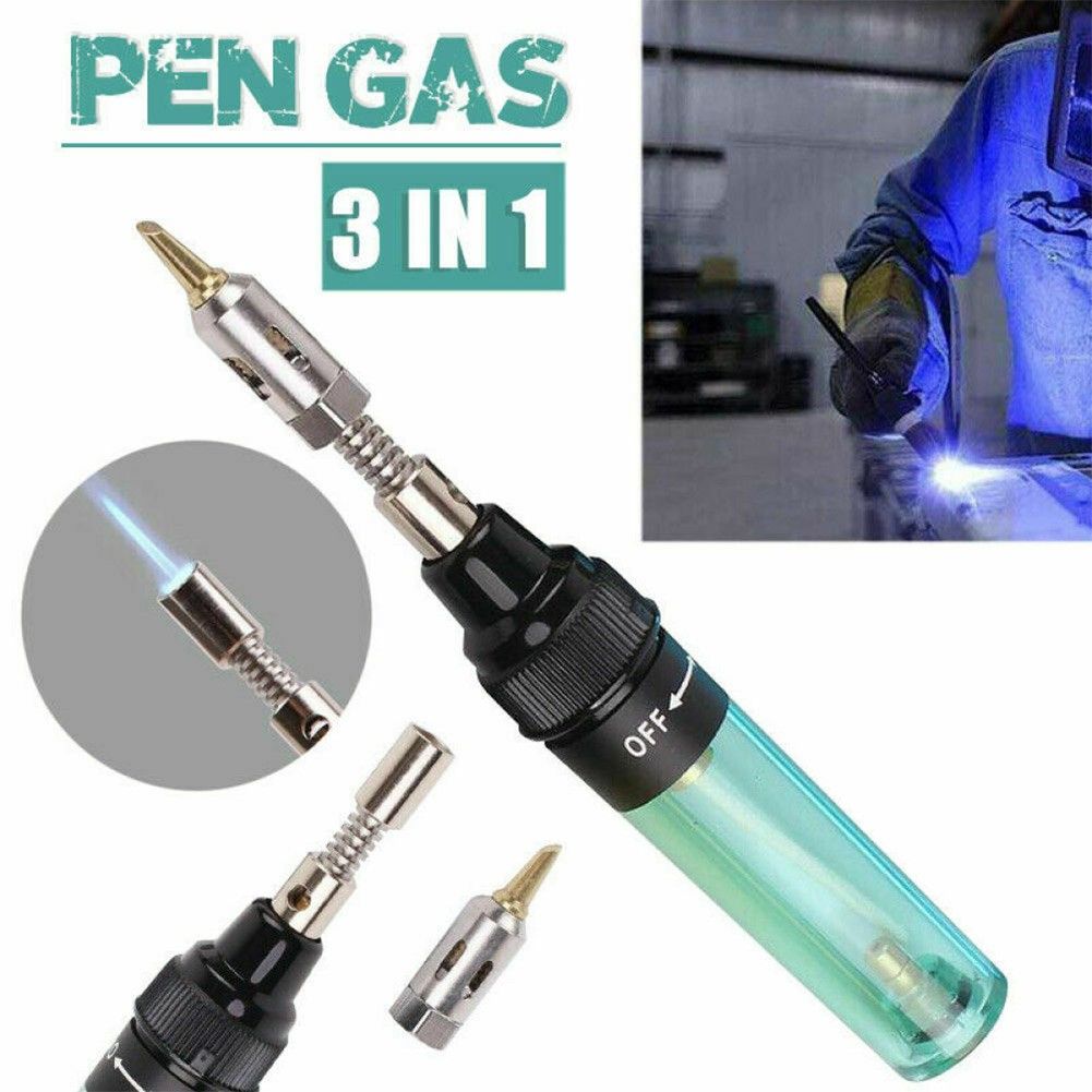 3in1 Mini Portable Alkane Gas Soldering  Pen 450℃ Torch