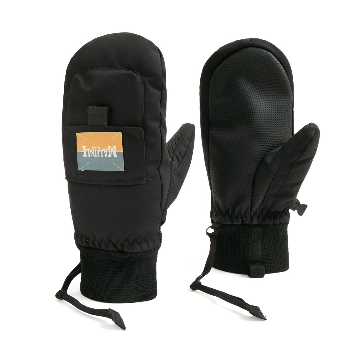 (Black)2022 Outdoor Mountain Men Snow Gloves Winter Man Cycling MittensWaterproof Sports Women GRE