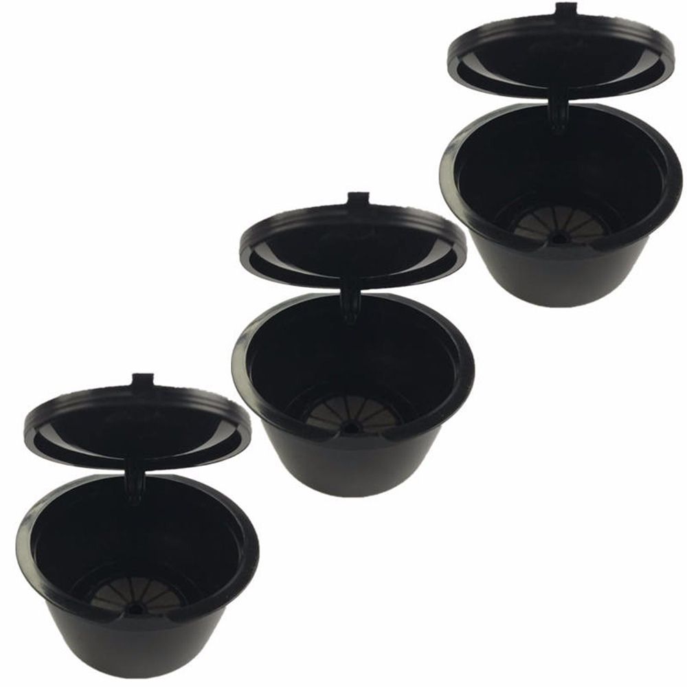 3Pcs Eco-friendly Refillable Pods Filters Cup Holder