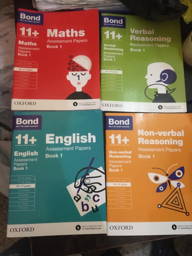 Bond 11+ Assessment Papers English Maths Verbal And Non Verbal Reasoning For Age 5 - 6 Years
