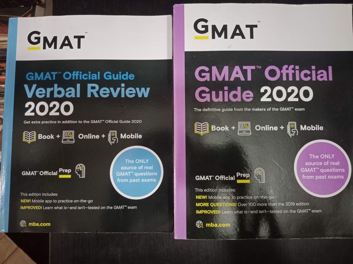 GMAT OFFICIAL GUIDE With Verbal Reasoning 2020