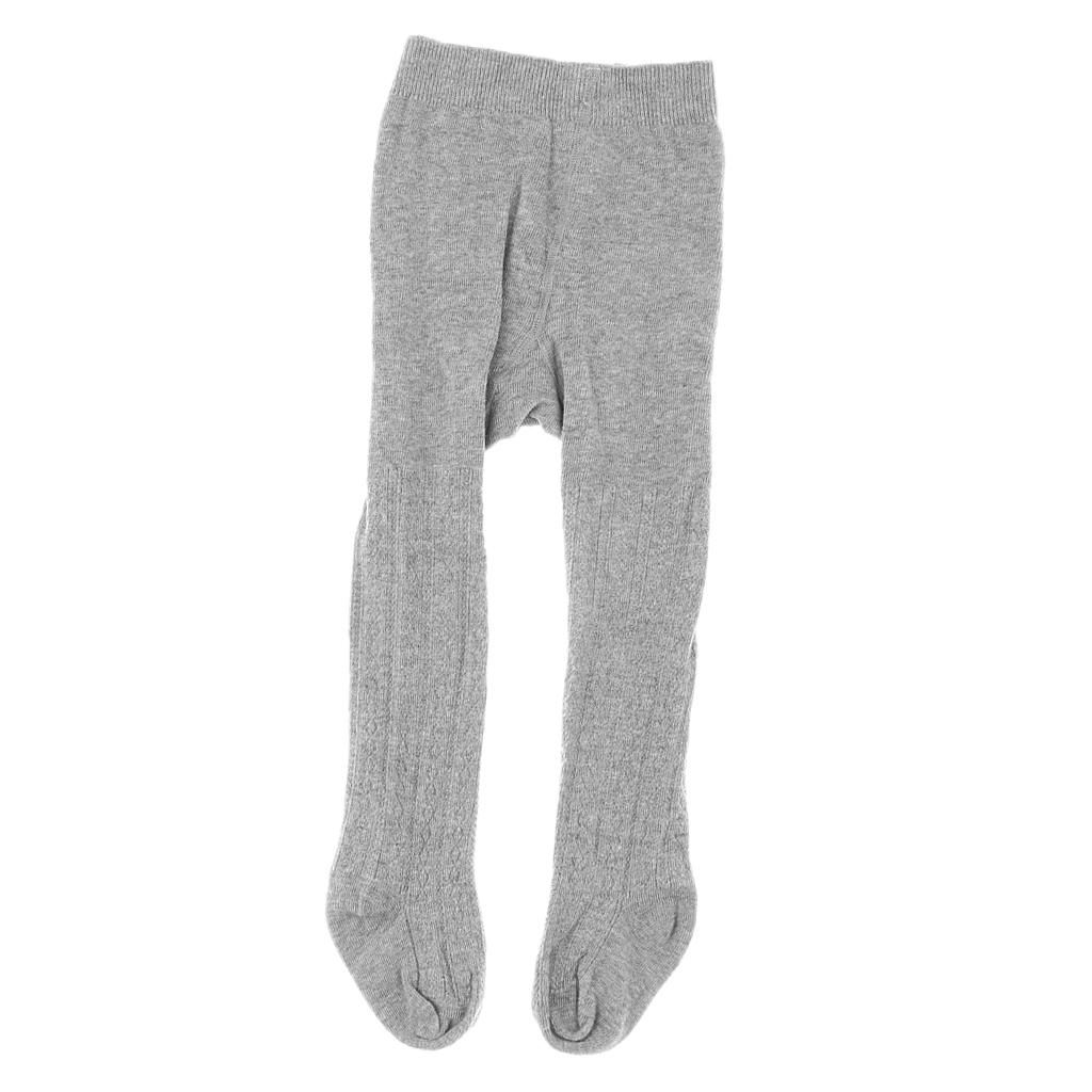Baby Cotton Warm Tights Pantyhose Girls Newborn Baby 12-24month Gray
