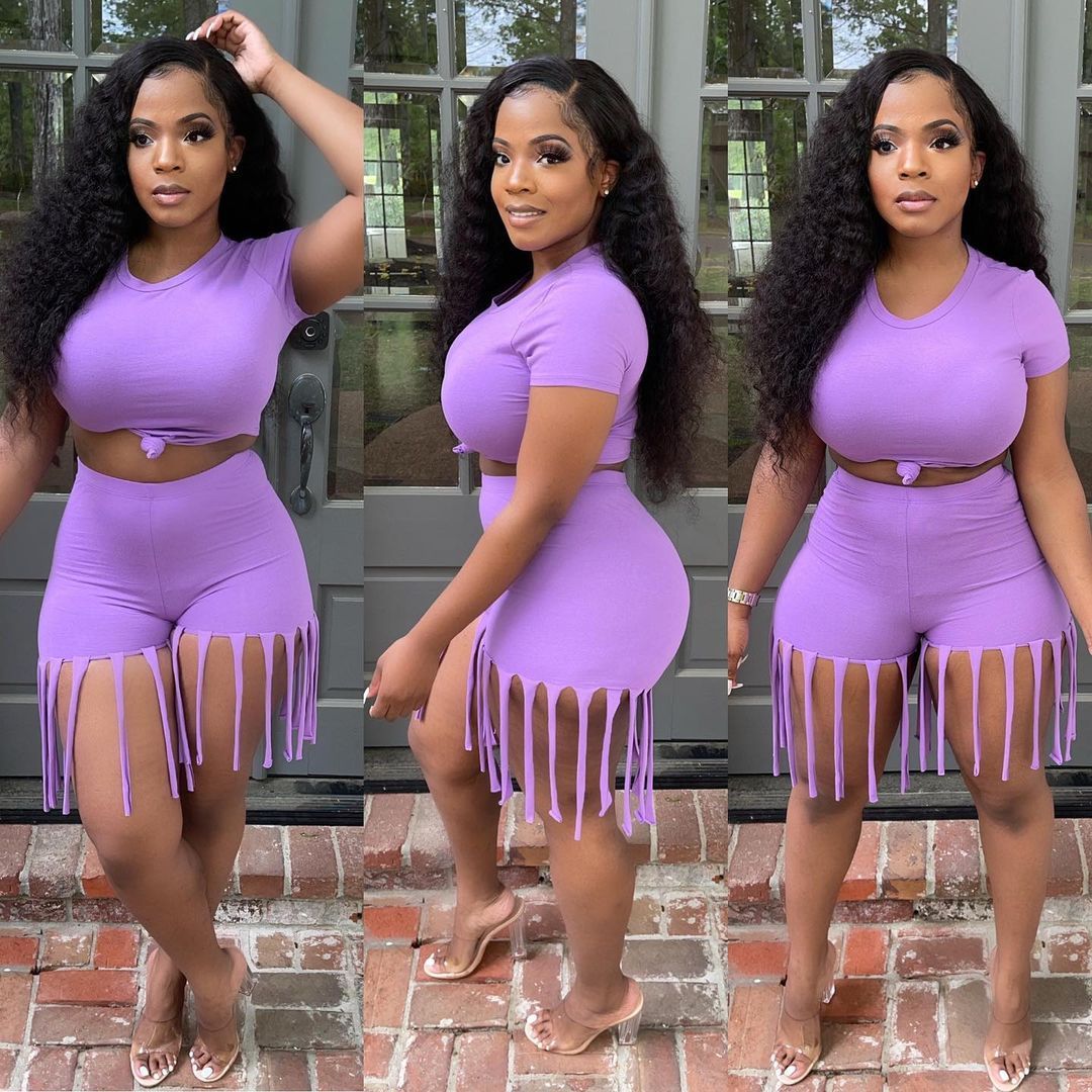 (#3)shorts Sets Two Piece Set Women 2 Piece Sets Women Outfit Wholesale Items Shorts  Set Tops Female 2021 Summer Clothes GRE