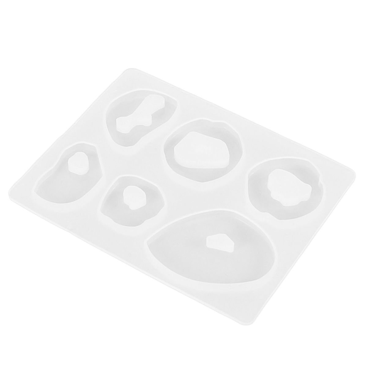 Silicone Mold Stone Pendant DIY Resin Craft Epoxy Mould