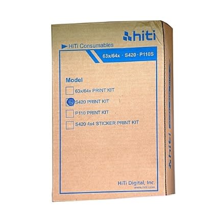 S400/S420 HiTi Printer Photo Paper/Ribbon