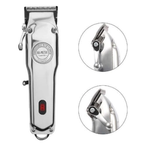Kiki New Gain - All Metal Cordless Rechargeable Hair Clipper With Battery Timer - 2000mAh
