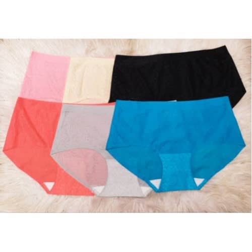 Ladies Full Cover Cotton Pant - 6pcs