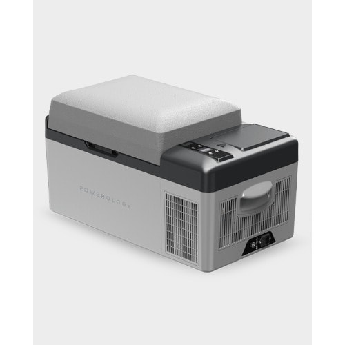 Powerology Smart Portable Outdoor Fridge And Freezer - 20L -22hours - Silver