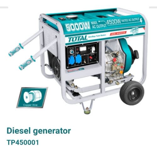 Diesel Generator 380V - 5000W  9hp