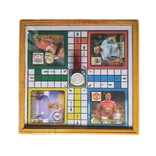 Ludo Board Game With Glass