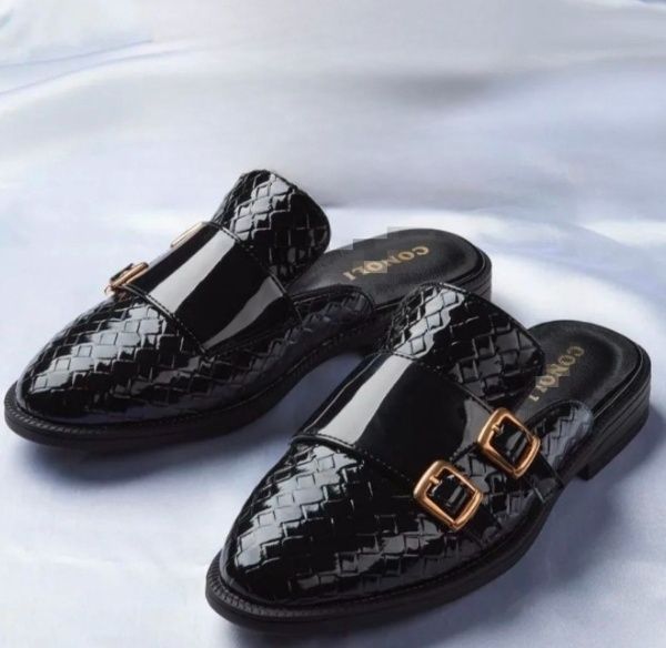 Children Boy's Half Shoes - Black