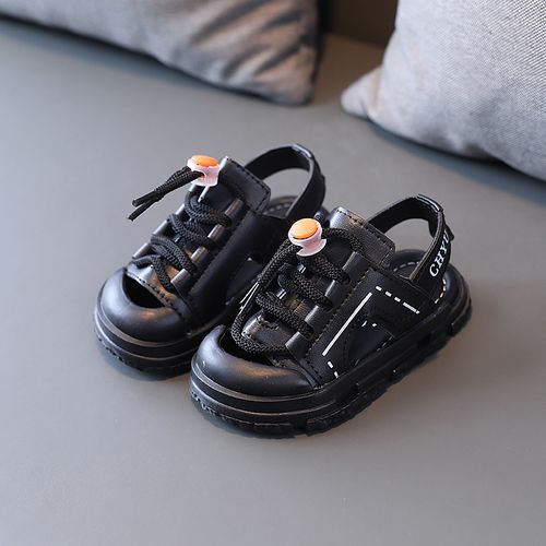 Children Boys Half Toe Sandal