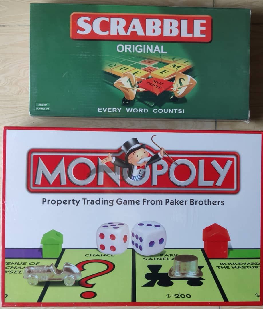 SCRABBLE + MONOPOLY(2IN1)