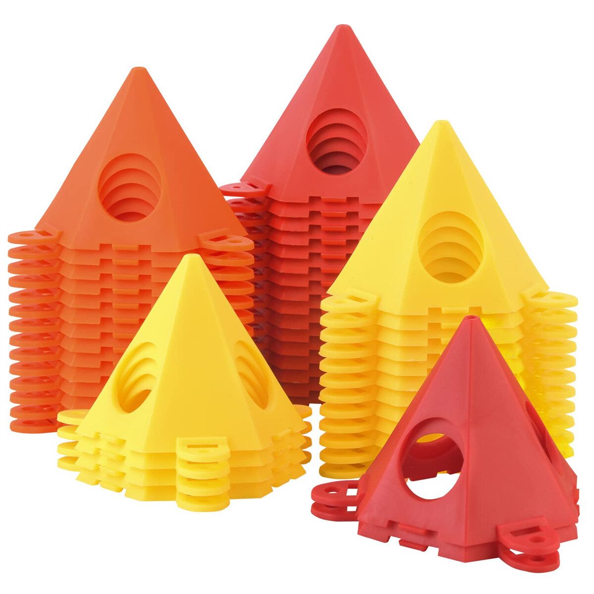 10pcs Portable Woodworking Paint Triangle Stand Wood Support