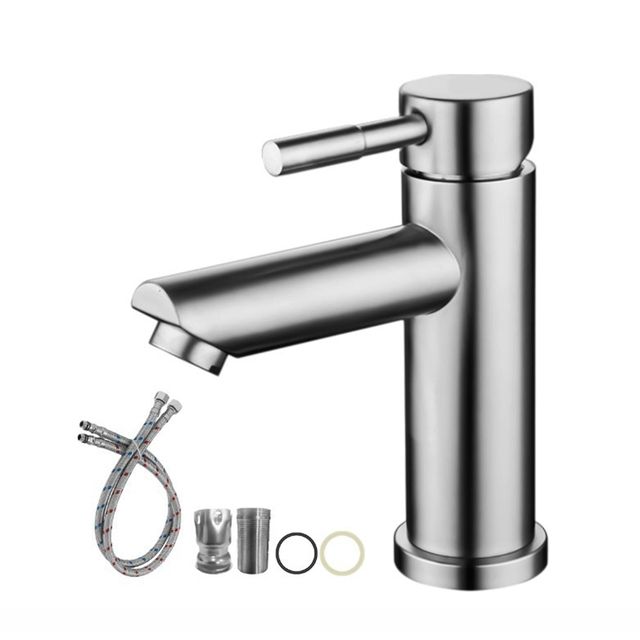 Kitchen Bathroom Straight Water Faucet
