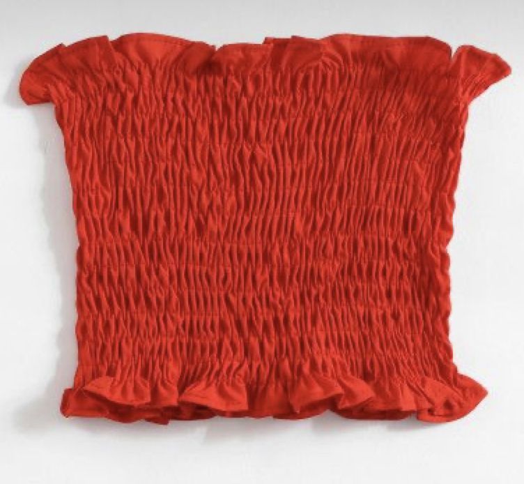 Crop Tube - Red