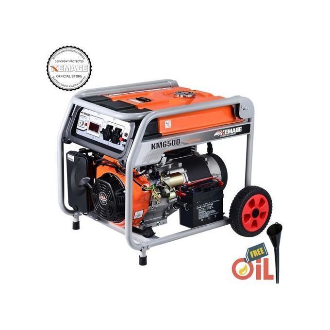 5.5KVA KM4000E2 Generator 100% Copper Key Starter