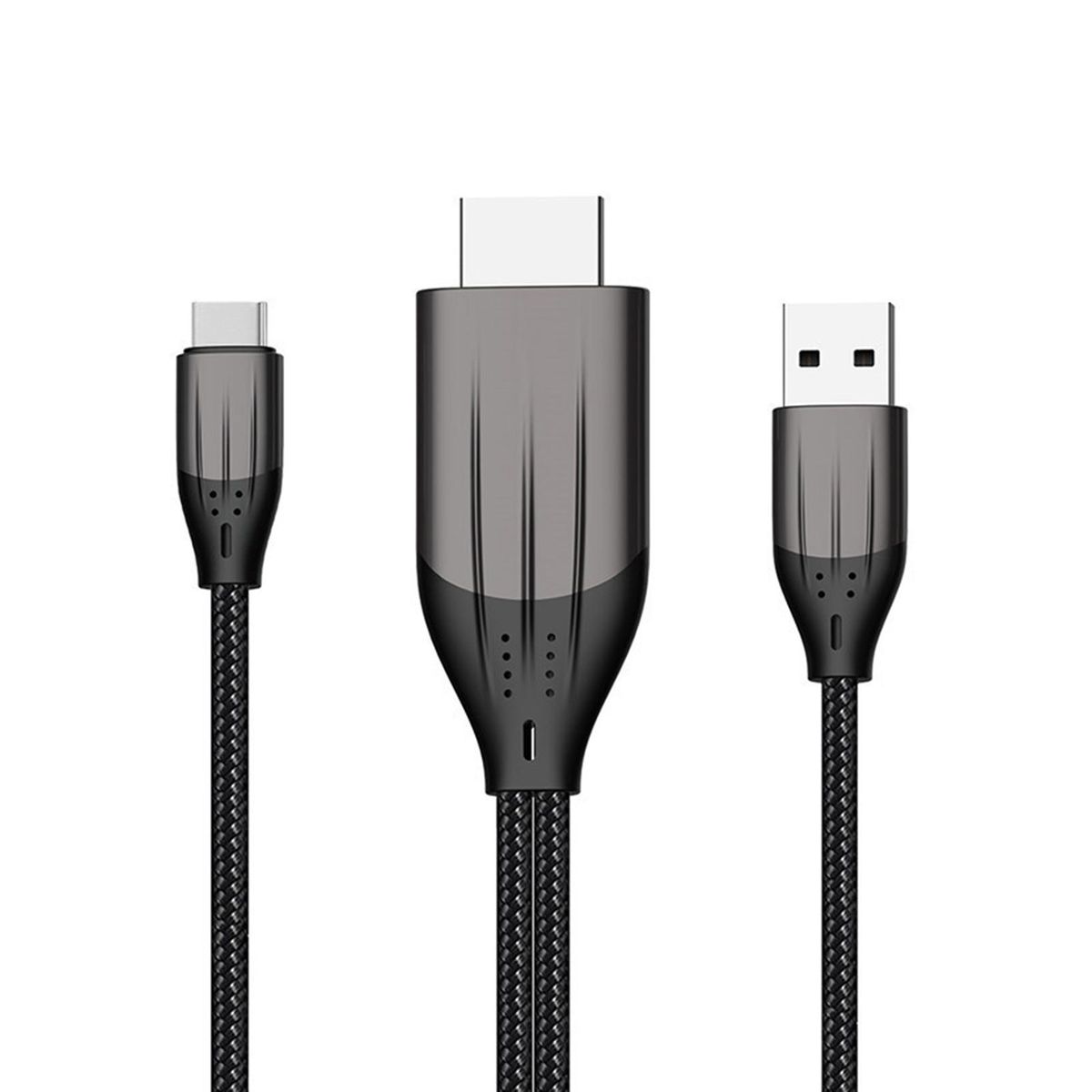 Adapter Type-C to HDMI-compatible Adapter Black