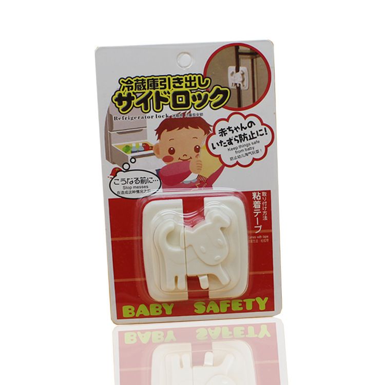 2018 New Cartoon Baby Safety Locks Cabinet Door Drawers Refrigerator Toilet Safety Plastic Locks