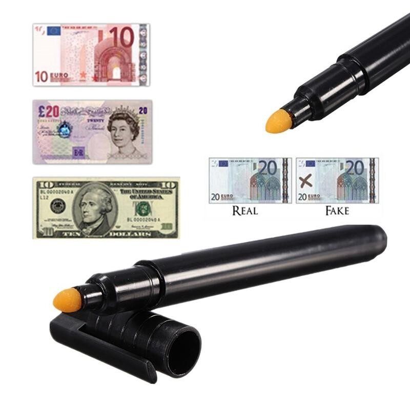 Banknote Checker Pen Money Counterfeit Detector Marker Tester Convenient