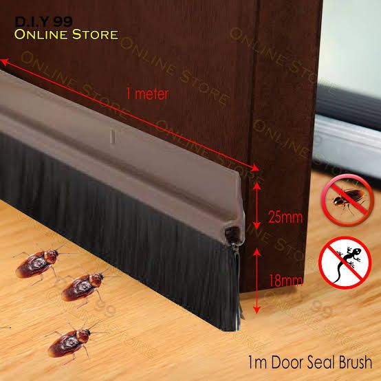 Pvc Door Button Seal Brush