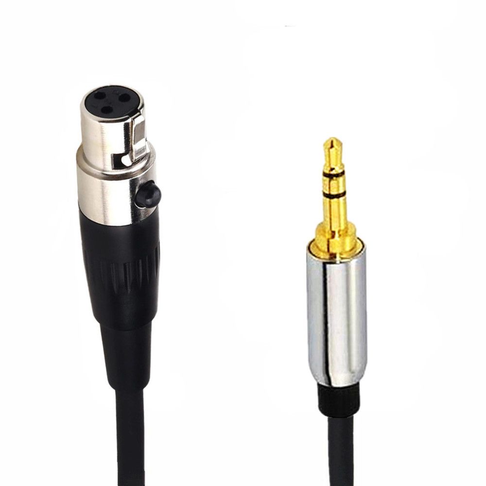 Mini XLR 3Pin 3.5mm Jack To Mini XLR 3.5 Mm Female For