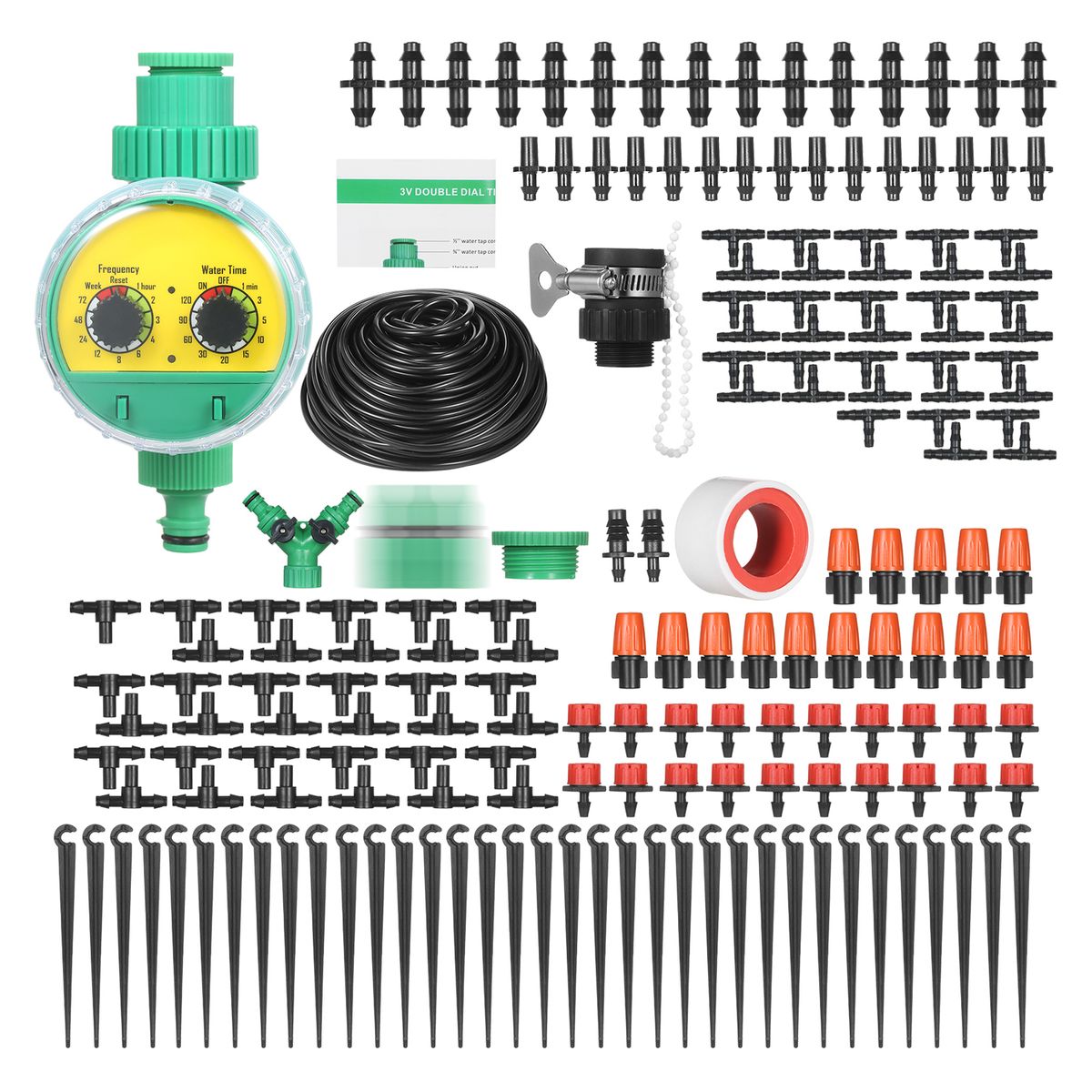 Plant Watering Drip Irrigation Kit DIY Watering System With