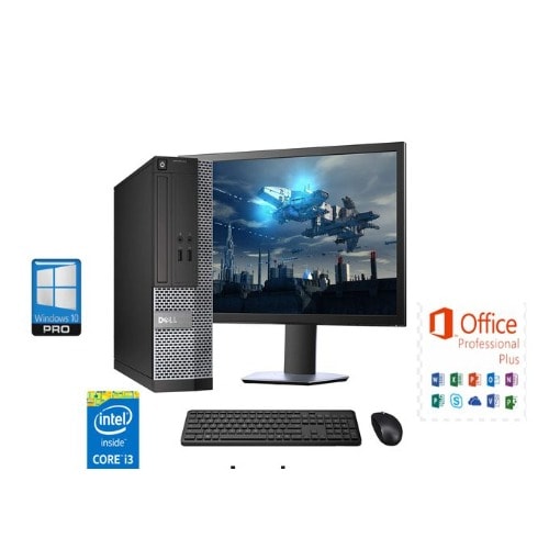 Optiplex 3020 - Core i3 - 8GB RAM - 500GB HDD - Ms Office 2016 Pro 22