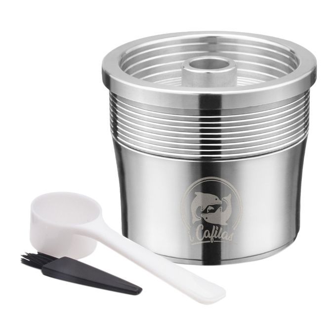Coffee Milk Frother  Metal Cup  Single Coffee Maker For Illy