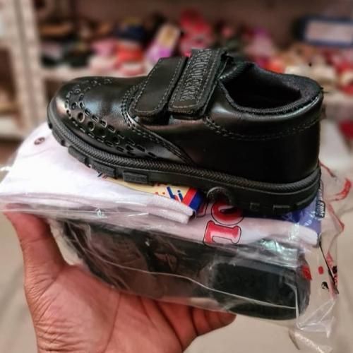 Children Back To School Shoe Unisex - Black