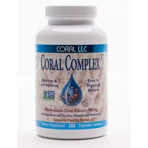 Coral Calcium With 1200 IU's Of Vitamin D3 (90 Capsules)