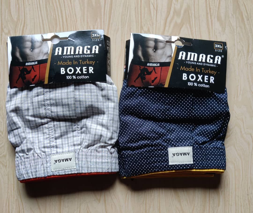 AMAGA MEN'S BOXERS - (2packs)