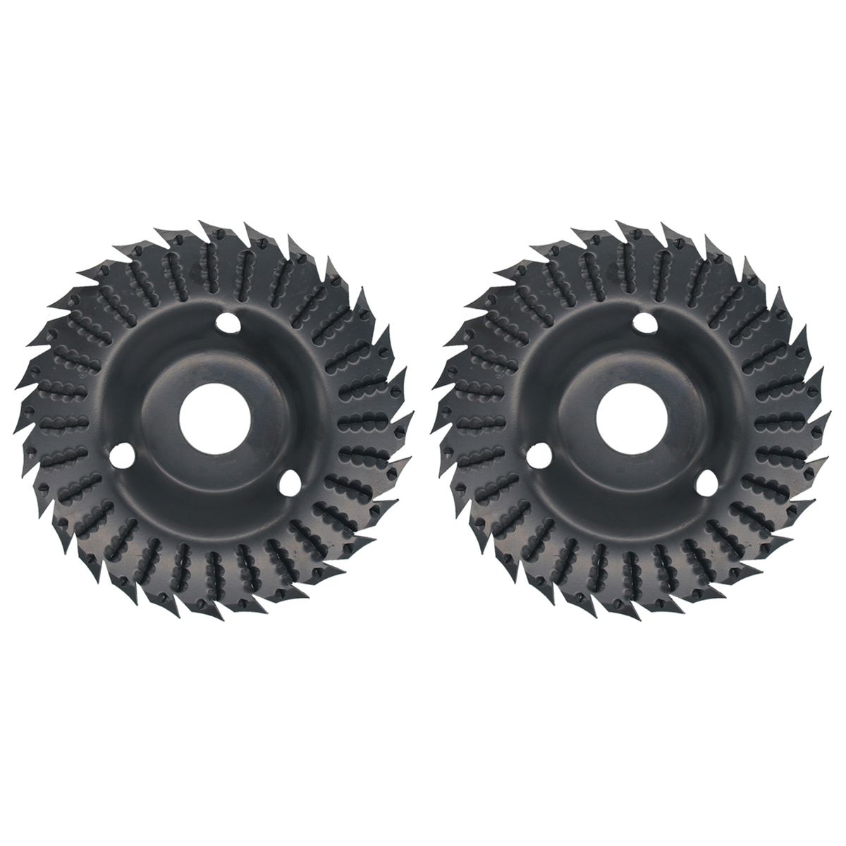 2pcs Angle Grinder Grinding Disc 28 Teeth Wood Grinding
