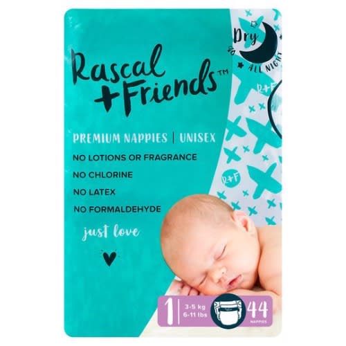 Essential Nappies Size -1 44 Pack