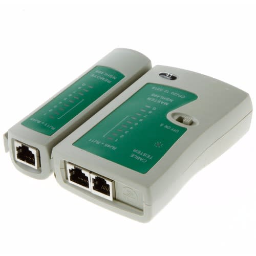 Network LAN Cable Tester Cat 5 / Cat 5e / Cat 6 / UTP cables with RJ-11 & RJ-45