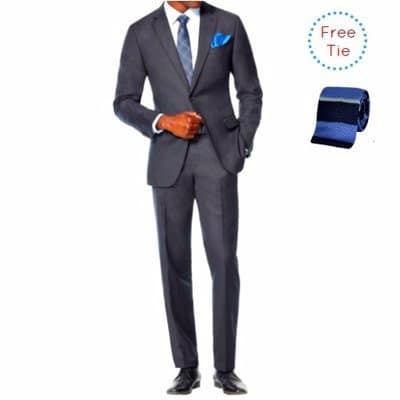 Die Camprie Men's Smart Fit Suit - Grey