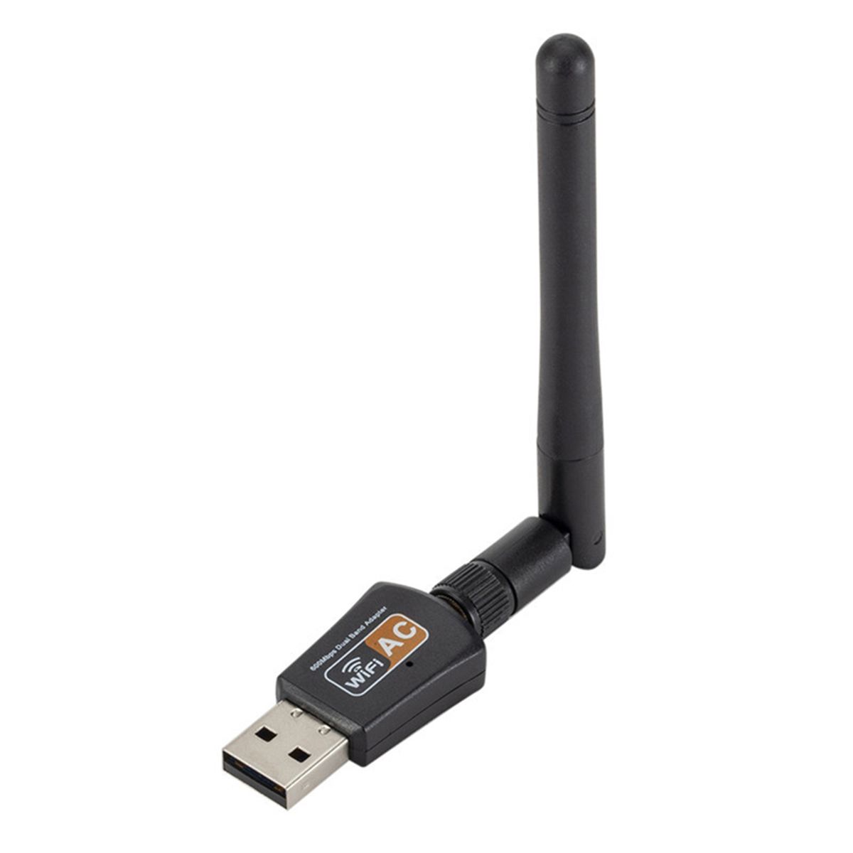 Wireless Network Card Powerful High Speed 2dB Antenna-Black