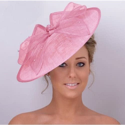 Edge Fascinator - Baby Pink